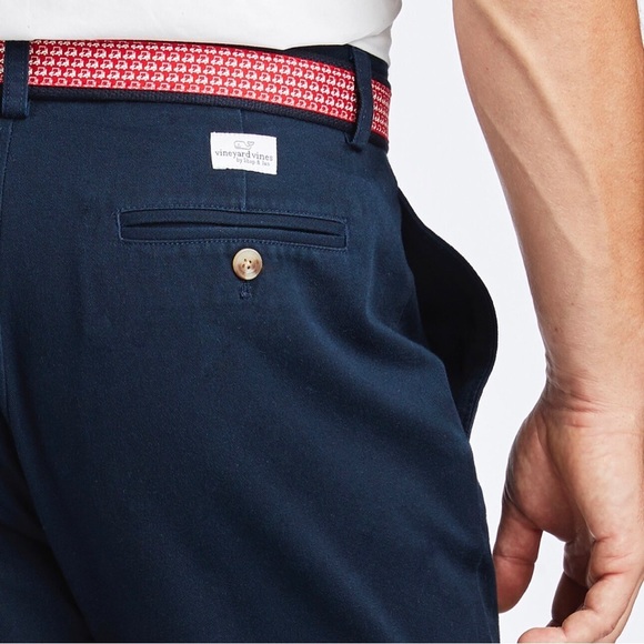 Vineyard vines mens classic fit Club pant navy blue size 42 X 32 - Picture 3 of 9